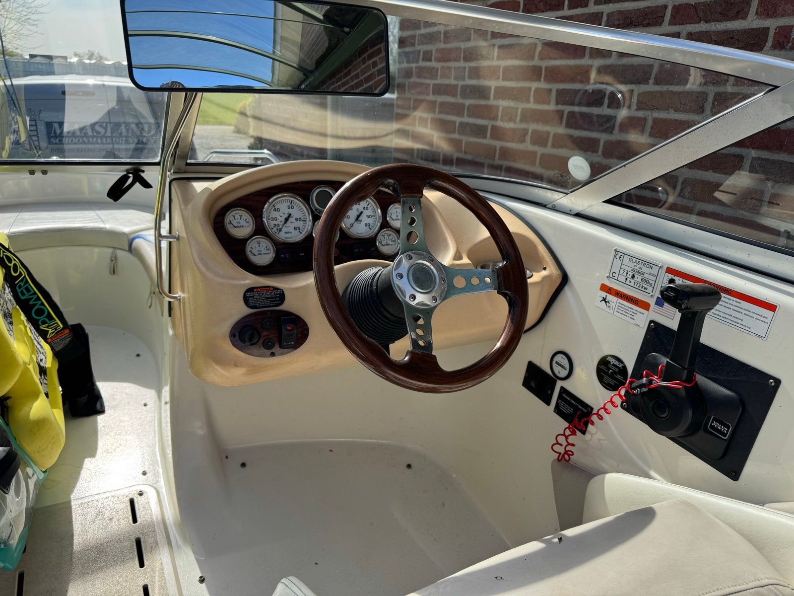 Glastron GL185 Speedboot uit 2008 met trailer en afdekzeil, Watersport en Boten, Ophalen, Gebruikt, Overige merken