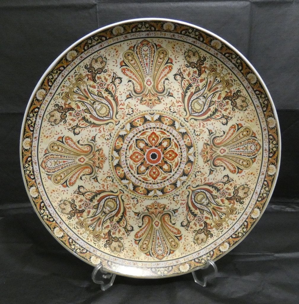 Chinese schaal met Marokaans paisley-patroon [347], Antiek en Kunst, Ophalen of Verzenden