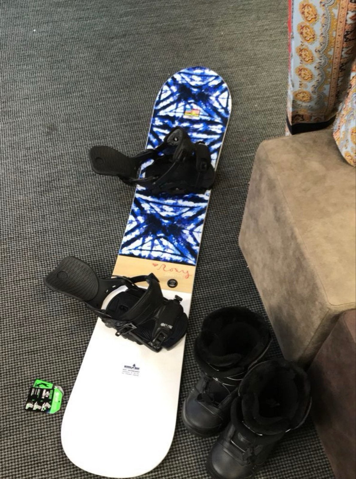 Roxy Snowboard met bindingen en snowboots, Ophalen, Gebruikt, Board