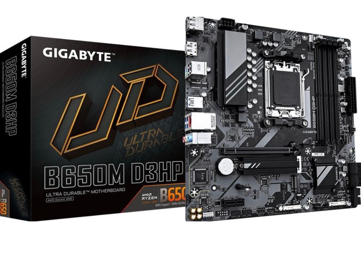 Gigabyte B650M D3HP AM5 moederbord - nette staat, 64 GB of meer, Ophalen of Verzenden, Zo goed als nieuw, Gaming