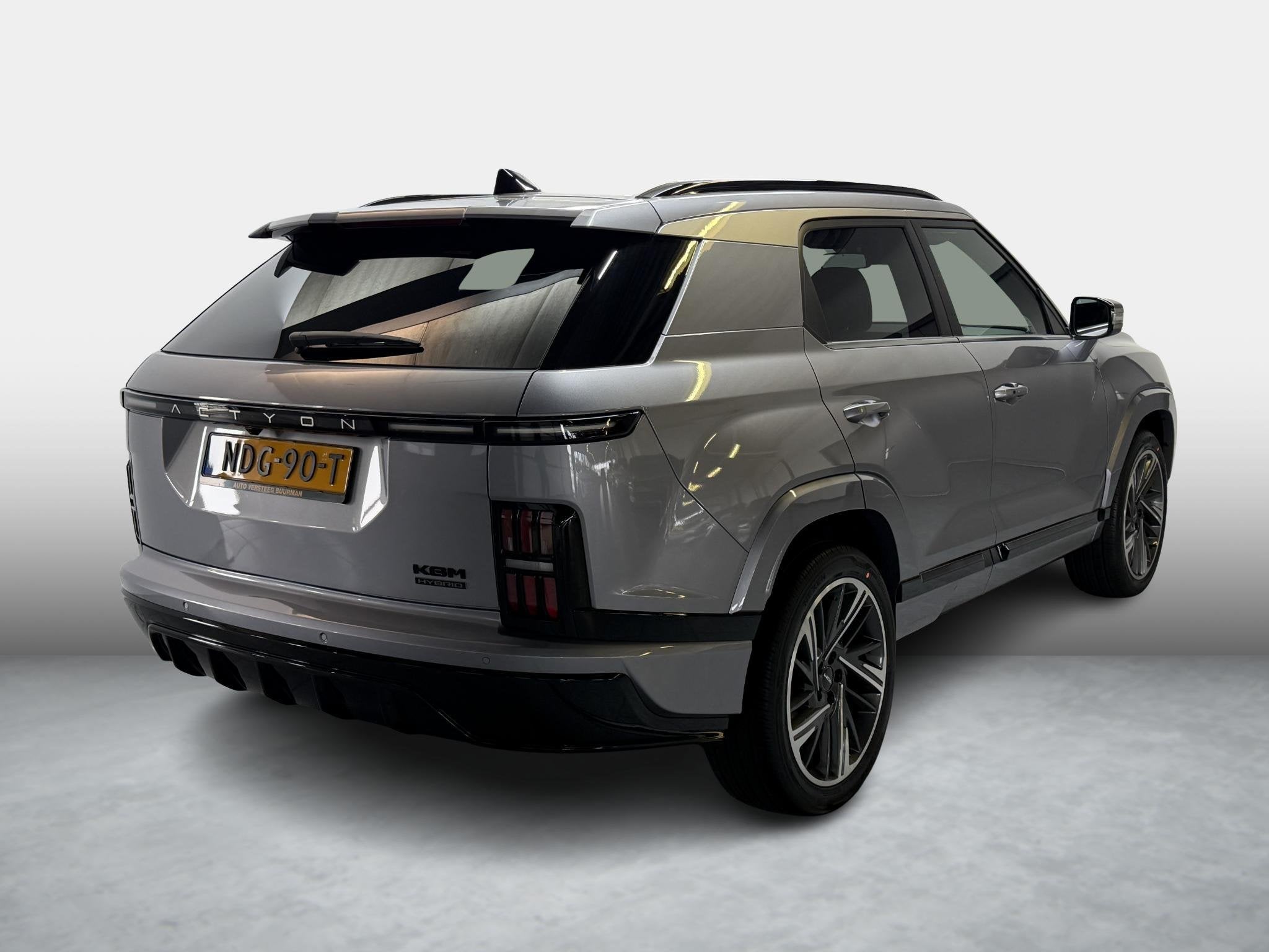 KGM Actyon Hybrid 1.5T-GDI Platinum Luxe Lederen Bekleding,, Auto's, 12 maanden, Bedrijf, SUV of Terreinwagen, Zilver of Grijs