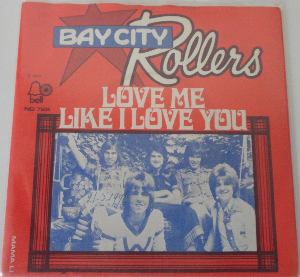 Bay City Rollers > Love me like I love you, Gebruikt, 7 inch, Single, Ophalen of Verzenden