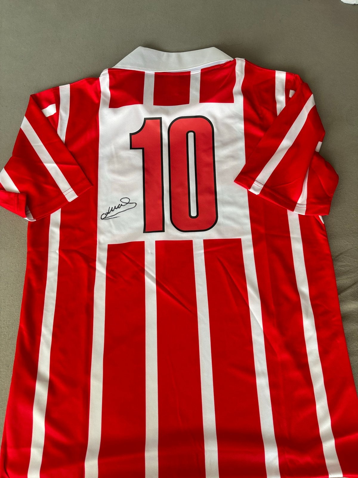 Wim Kieft Gesigneerd Voetbalshirt (Replica) - V.a. € 150, Verzenden, Zo goed als nieuw, Shirt