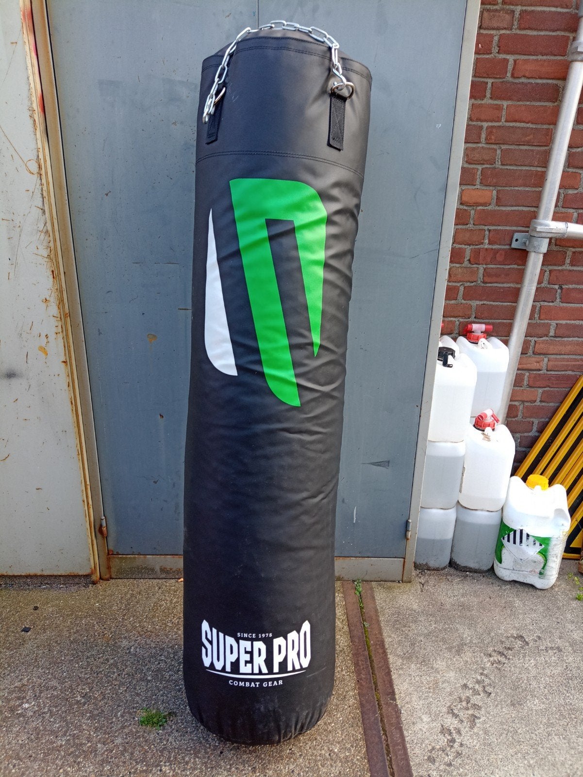Grote 160 cm bokszak met ophangbeugel en ketting, Sport en Fitness, Ophalen, Zo goed als nieuw, Bokszak