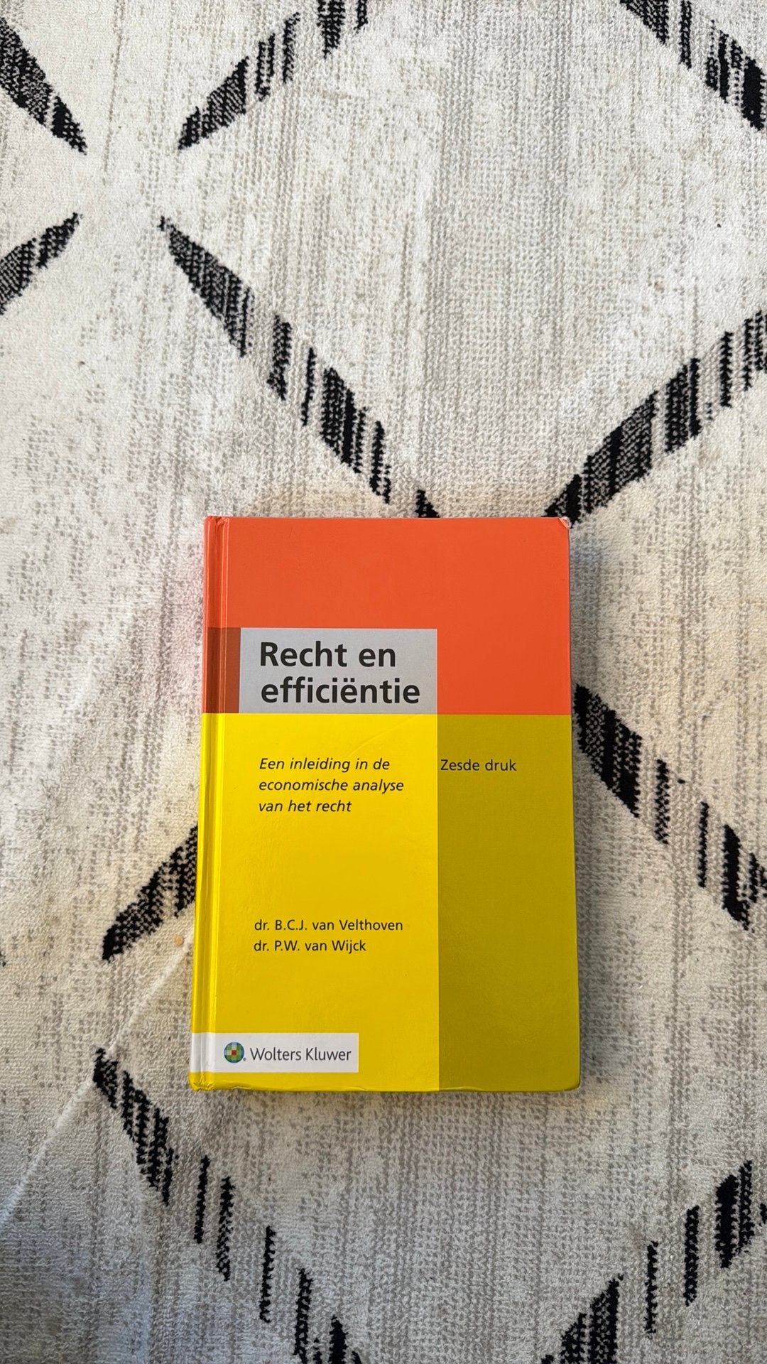 Recht en efficiëntie, Boeken, Ophalen of Verzenden, Gelezen, Sociale wetenschap