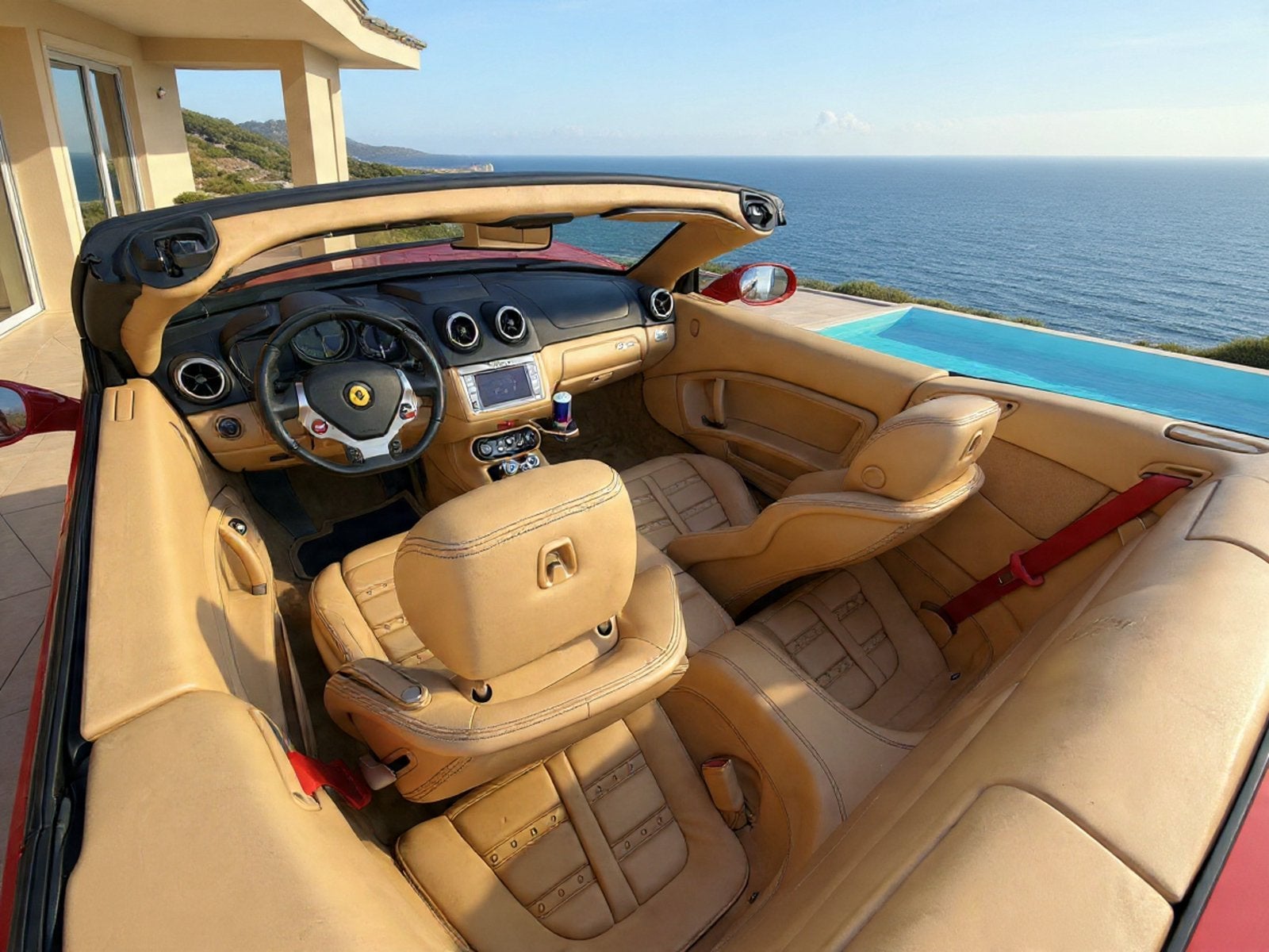 Ferrari California Spyder V8 460PK+ M’13 Xen Nav Elek Kap 19, Automaat, Euro 5, Achterwielaandrijving, 460 pk