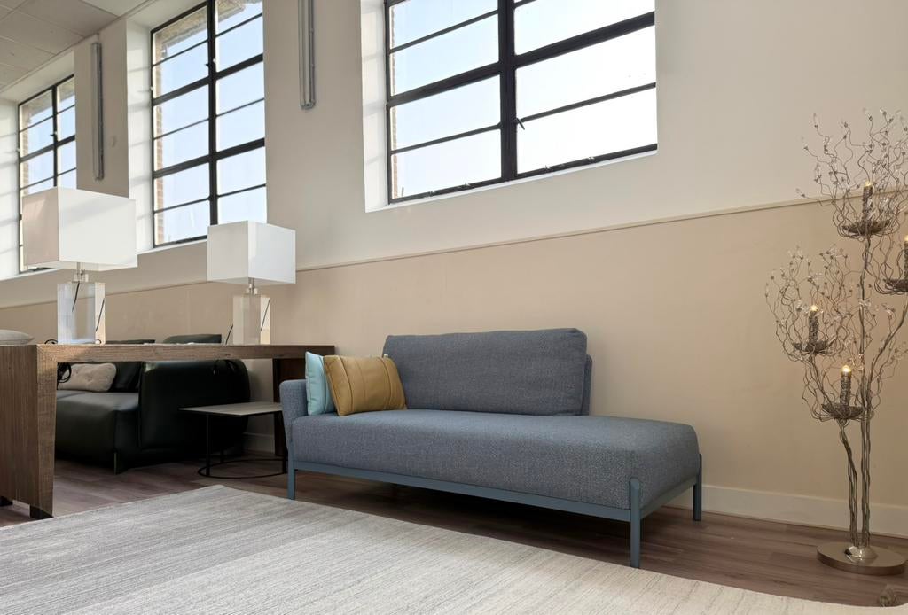 Leolux Enna divan Mondo Cielo, Huis en Inrichting, Banken | Bankstellen, Ophalen, Nieuw, 75 tot 100 cm, Minder dan 150 cm