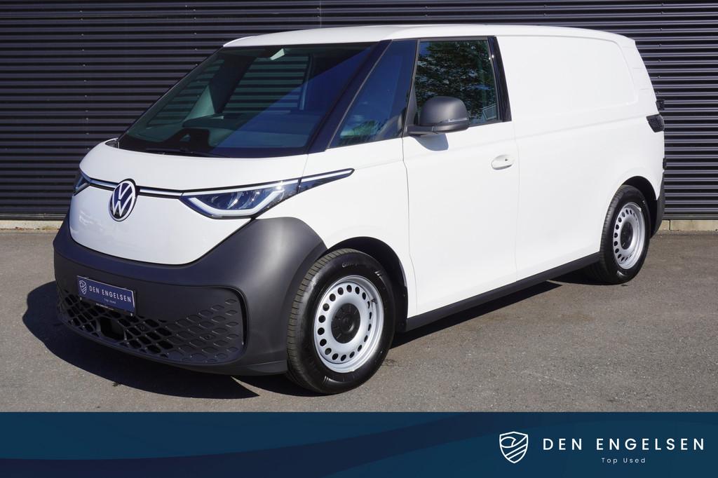 Volkswagen ID. Buzz Cargo 79 kWh 210kw 461km WLTP Achterdeur, Auto's, Bestelauto's, Automaat, Gebruikt, Volkswagen, Wit