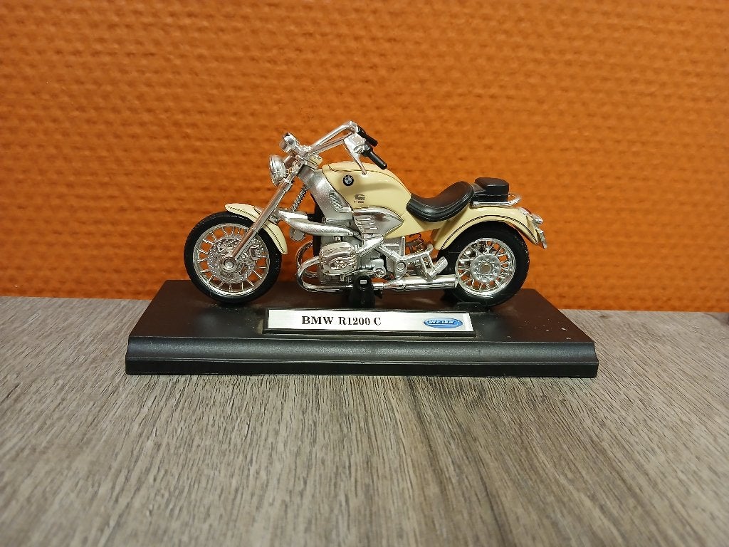 BMW R1200 C, Hobby en Vrije tijd, Modelauto's | 1:18, Ophalen of Verzenden, Zo goed als nieuw, Motor, Welly