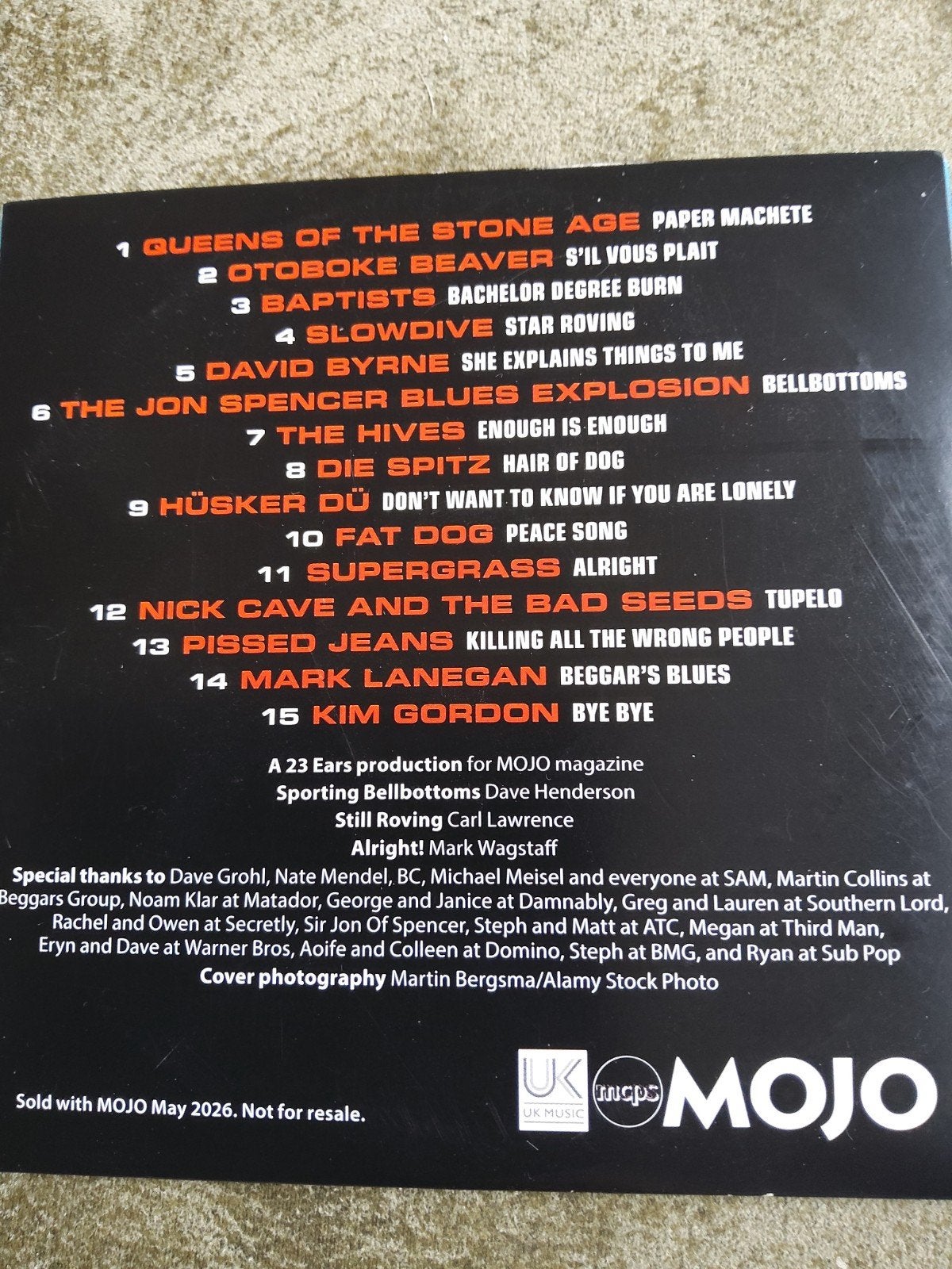 Sampler Cd:  o.a.  David Byrne, Ophalen of Verzenden