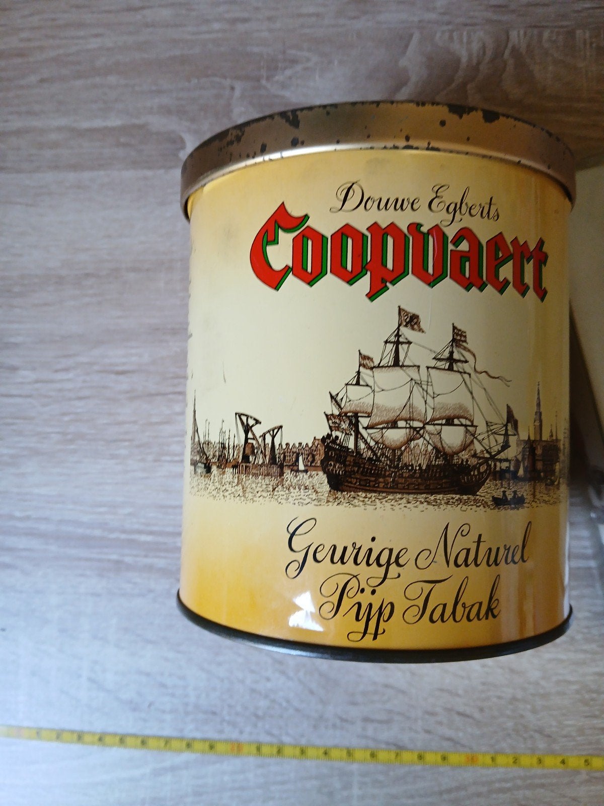 vintage blik, Verzamelen, Blikken, Ophalen, Gebruikt, Overige