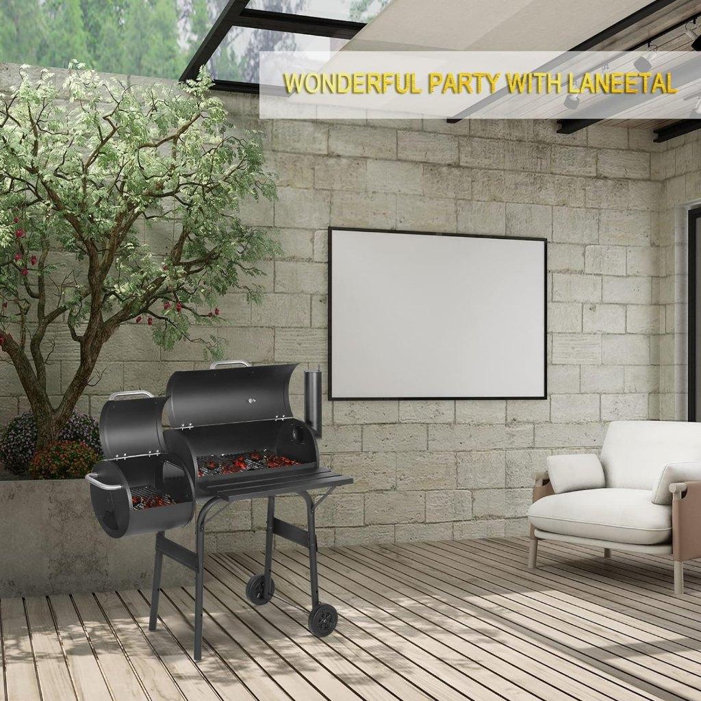 Roker BBQ Smoker Houtskoolbarbecue Grillwagen kolengrill BBQ, Ophalen of Verzenden, Nieuw