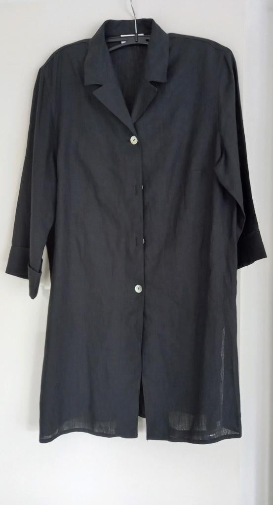LINNEN TUNIEK/JURKJE, Kleding | Dames, Ophalen of Verzenden, Nieuw, Maat 38/40 (M), Zwart