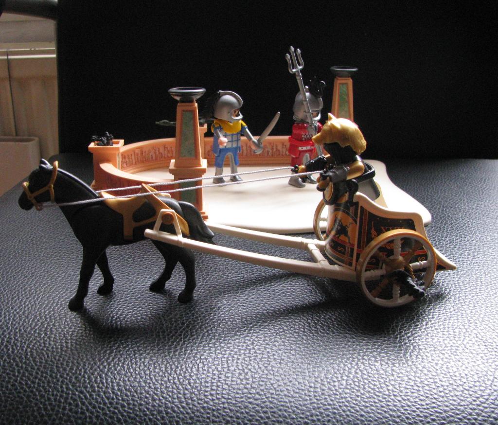 Playmobil 6868 met beschrijving in doos. History, Ophalen of Verzenden, Gebruikt, Los playmobil