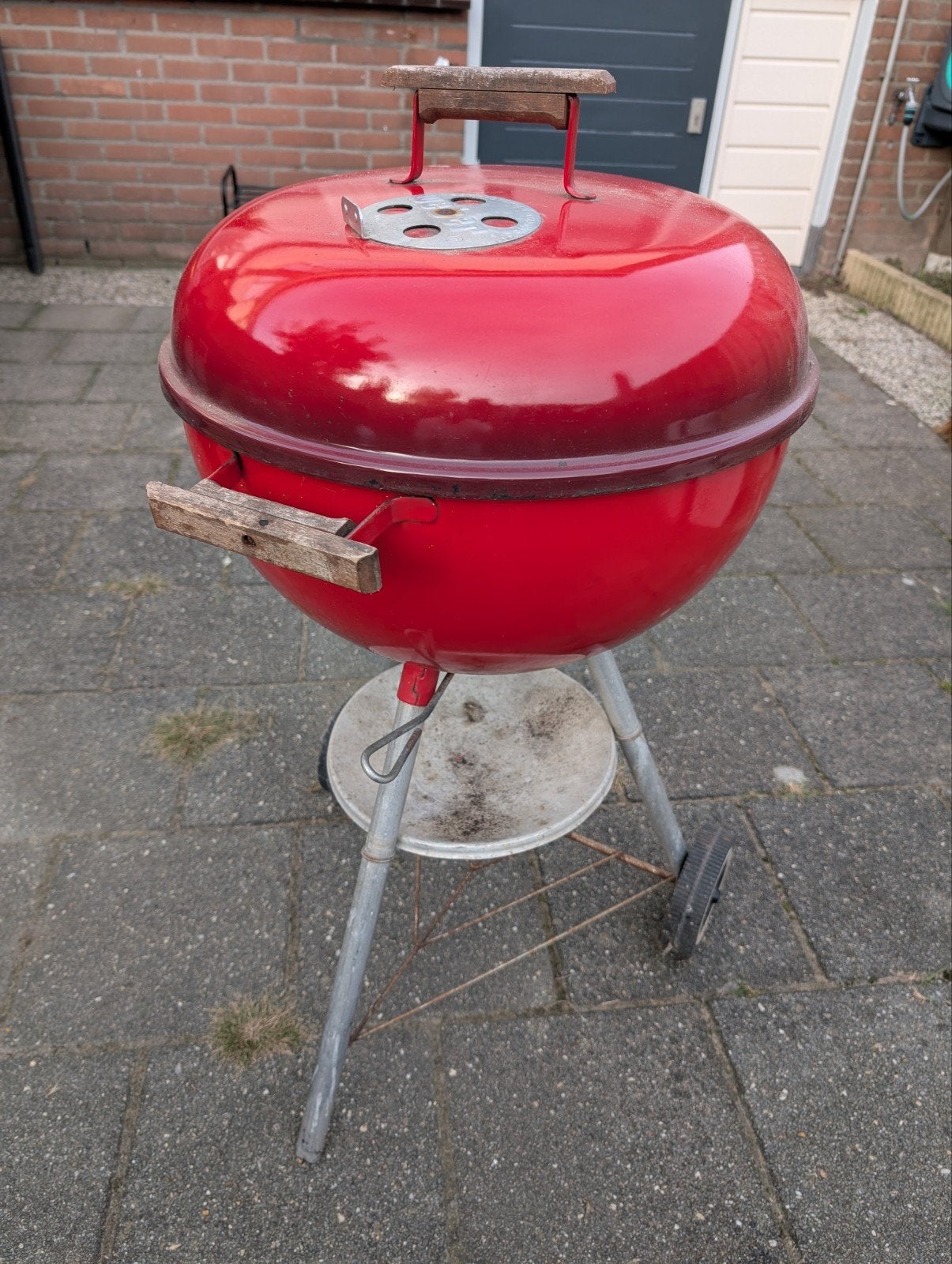 Originele rode Weber BBQ voor de liefhebber, Ophalen, Gebruikt, Weber