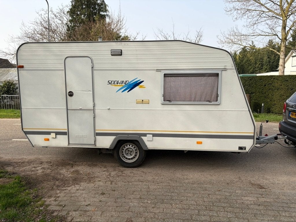 Knaus Sudwind model 395 m/voortent (geen gasverwarming), Caravans en Kamperen, Caravans, Overige typen, Bedrijf, Tot en met 3