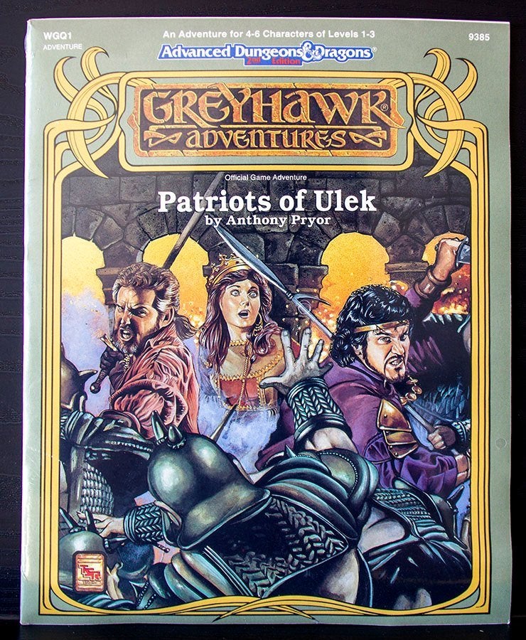 ADD2ndEd-TWO Greyhawk Adventures (WGS2-WGQ1) TSR 1992, Ophalen of Verzenden, Zo goed als nieuw, Overige soorten, Boek of Catalogus