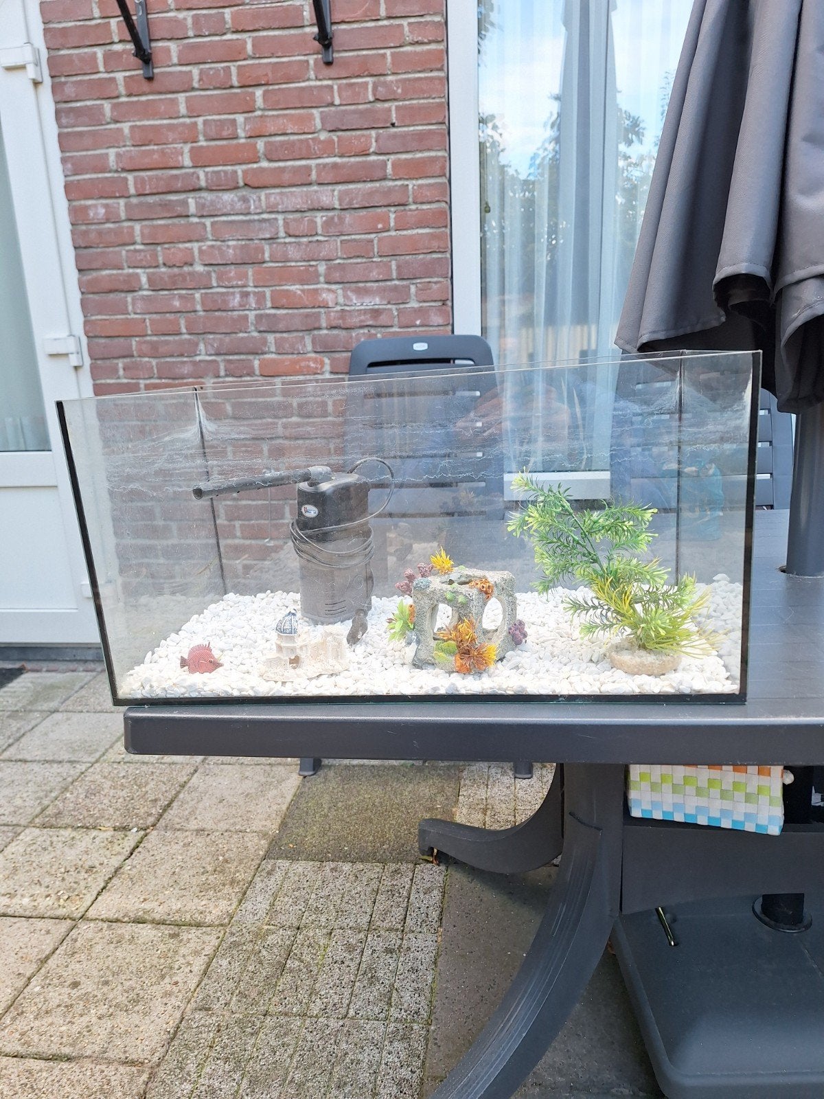 aquarium, Ophalen of Verzenden, Minder dan 75 cm, Hok, Minder dan 60 cm
