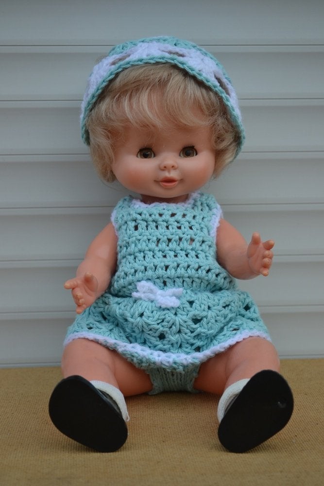 Mooi famosa popje uit de jaren ca. 1970 NR 3225, Verzamelen, Ophalen of Verzenden, Zo goed als nieuw, Pop
