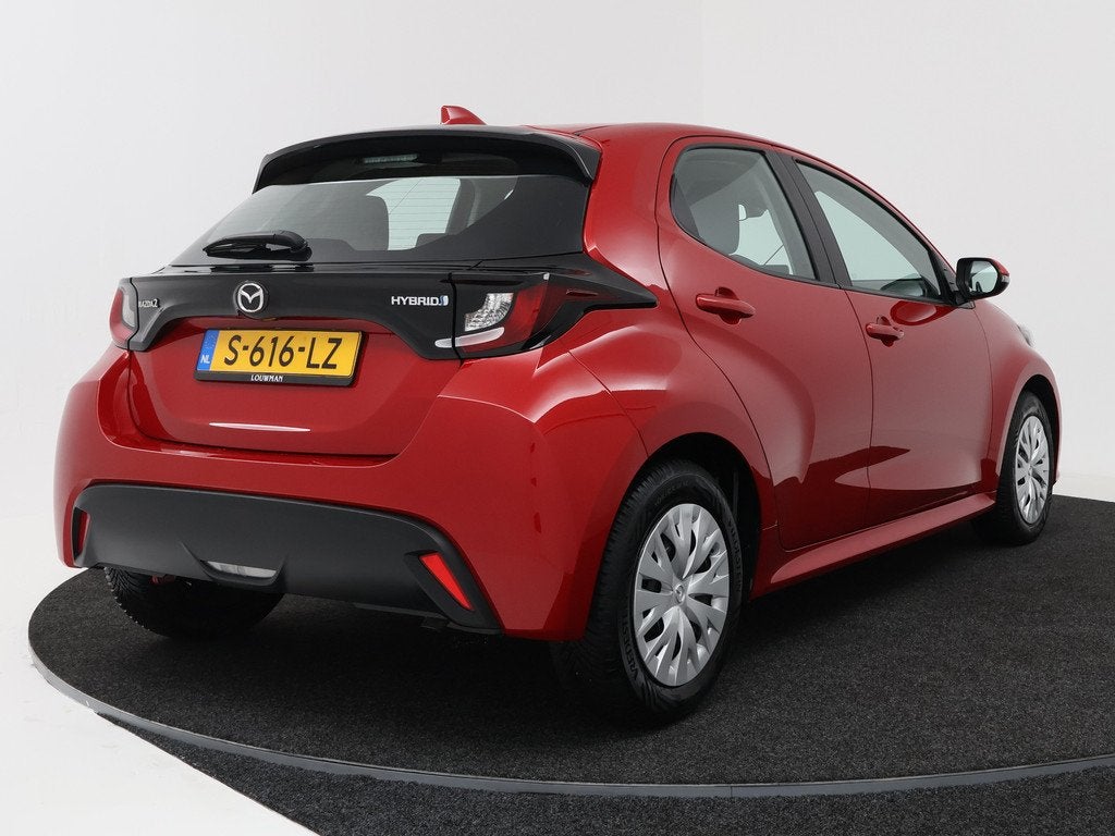 Mazda 2 Hybrid 1.5 Pure (bj 2023, automaat), Auto's, Mazda, 12 maanden, Gebruikt, 49 €/maand, Bedrijf