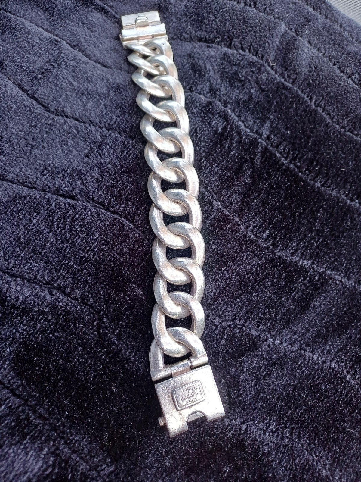 Buddha to Buddha armband, Ophalen of Verzenden, Gebruikt, Zilver, Zilver
