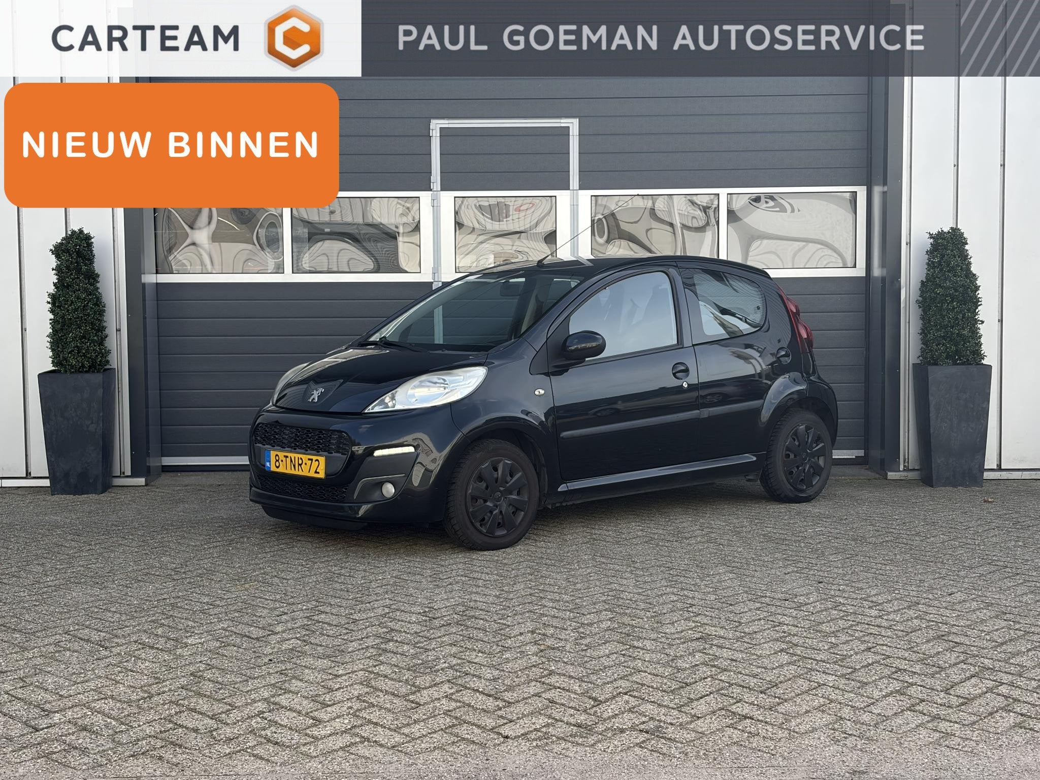 Peugeot 107 1.0 Active | Airco | CV | Toerenteller | 5 deurs, Auto's, Voorwielaandrijving, Euro 5, Stof, Gebruikt