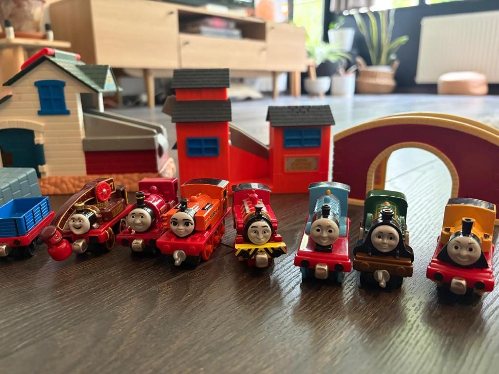 Thomas de trein treinbaan, Ophalen, Gebruikt