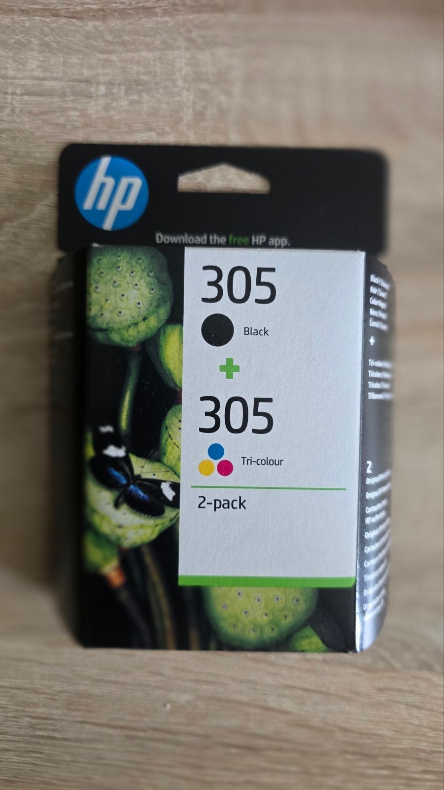 HP 305 Zwart + Driekleurige Inktcartridge 2-pack, Ophalen of Verzenden, Nieuw, Cartridge, HP