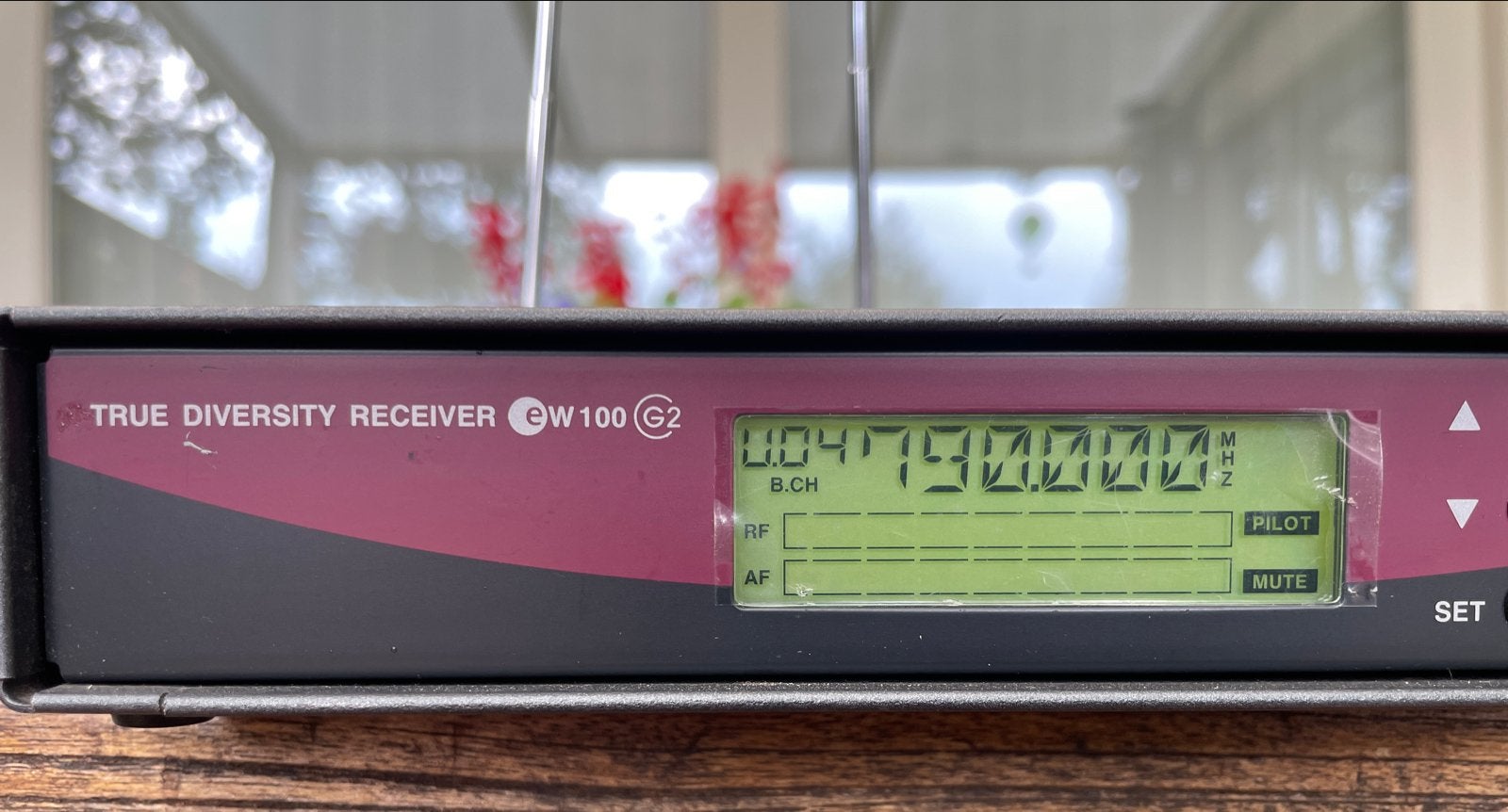 Sennheiser EW 100 G2 True Diversity Receiver (zonder microfo, Ophalen of Verzenden, Gebruikt, Overige typen, Draadloos