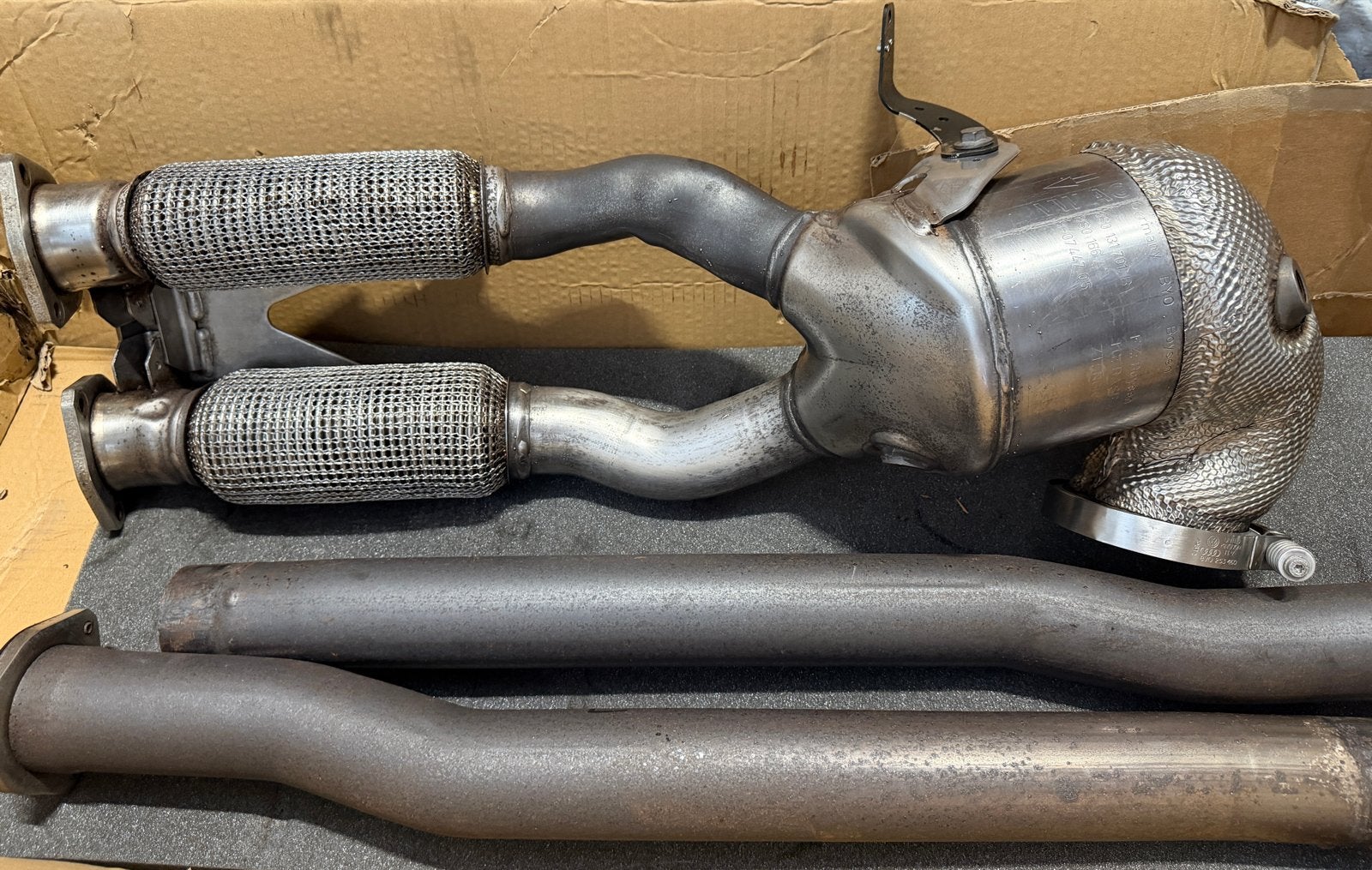 Katalysator (downpipe) Audi RS3 8V facelift  zonder OPF, Ophalen, Gebruikt, Audi