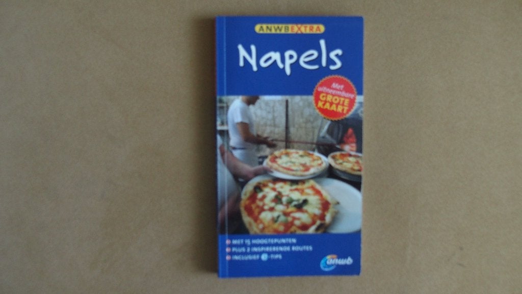 Napels - ANWB extra - Met uitneembare losse kaart, Europa, Ophalen of Verzenden, Zo goed als nieuw, Reisgids of -boek