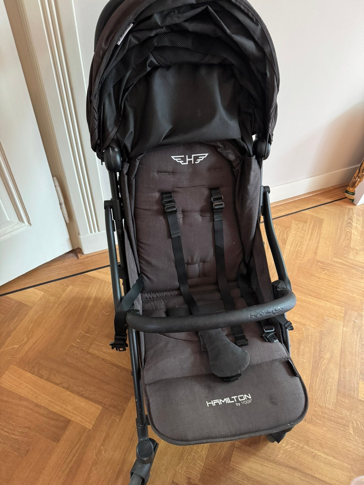 Hamilton by YoYo buggy - Compact en handig, Kinderen en Baby's, Buggy's, Ophalen, Gebruikt, Overige merken, Verstelbare rugleuning