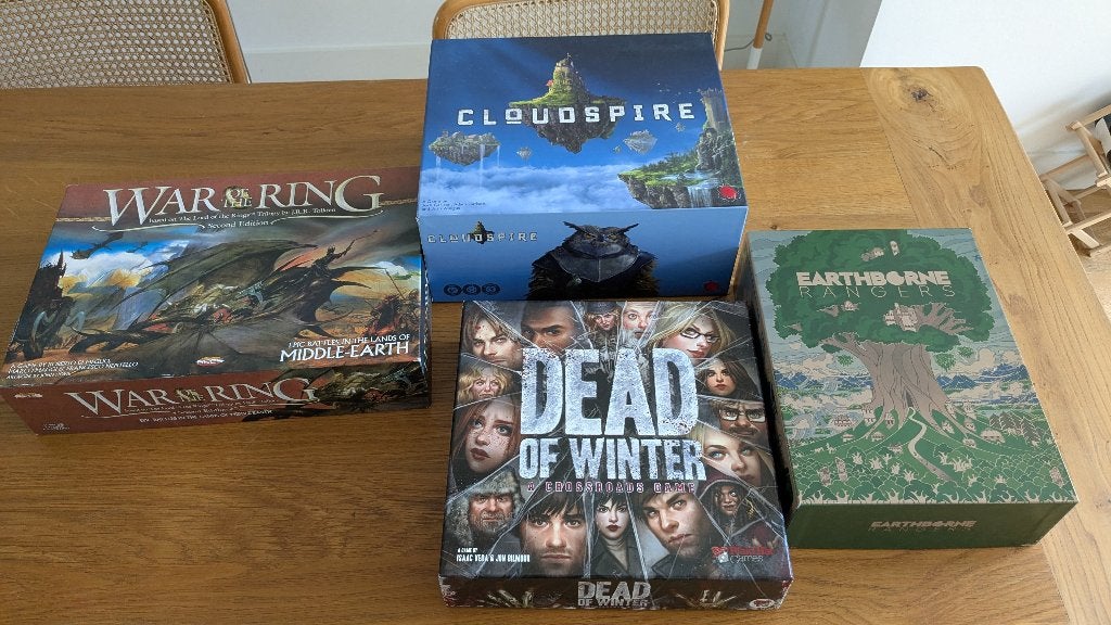 Bordspellen te koop, Ophalen, Zo goed als nieuw