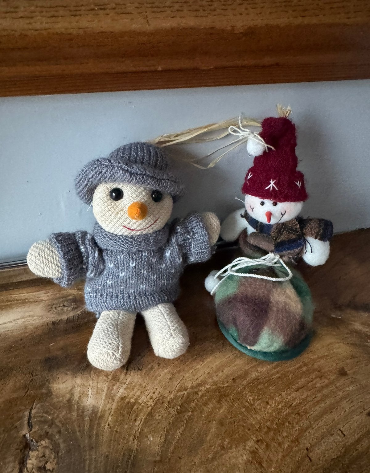 Stoffen Kerstfiguren knuffels, Diversen, Ophalen of Verzenden, Zo goed als nieuw