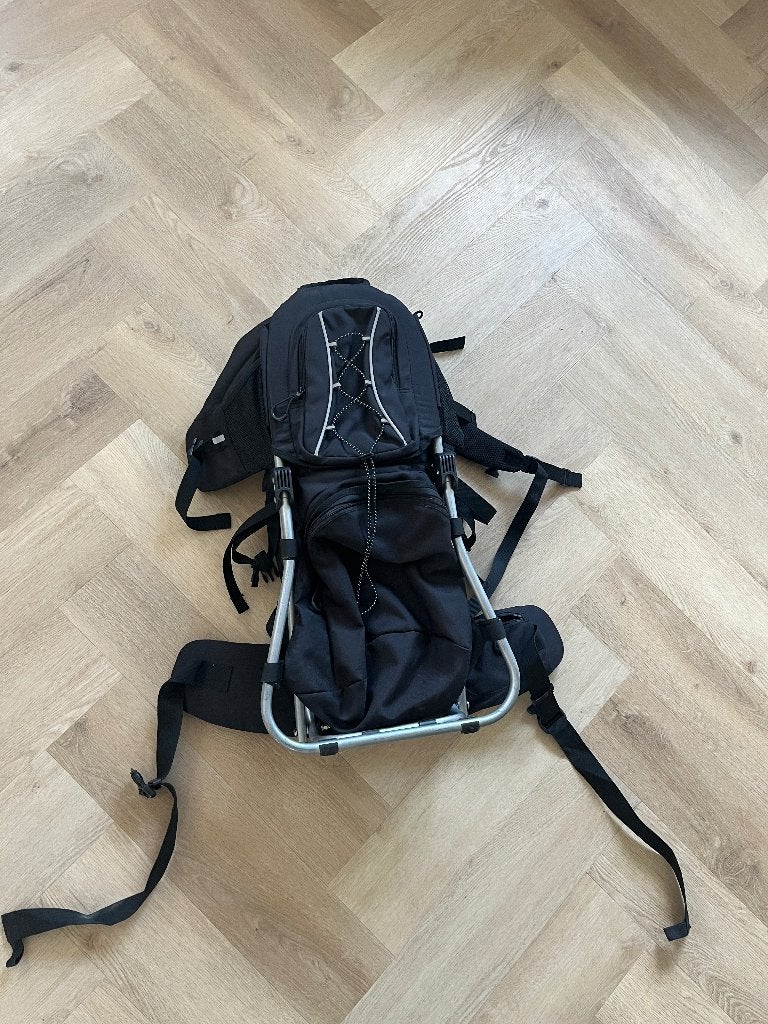 Rugdrager met rugtas, Gebruikt, Rug, Draagzak, Ophalen