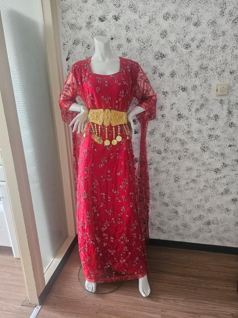 Kurdisch kleid, Kleding | Dames, Jurken, Ophalen of Verzenden, Zo goed als nieuw, Boven de knie