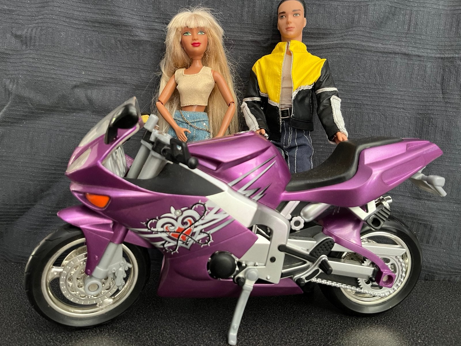 Vintage barbie motor flavas, Ophalen of Verzenden, Zo goed als nieuw