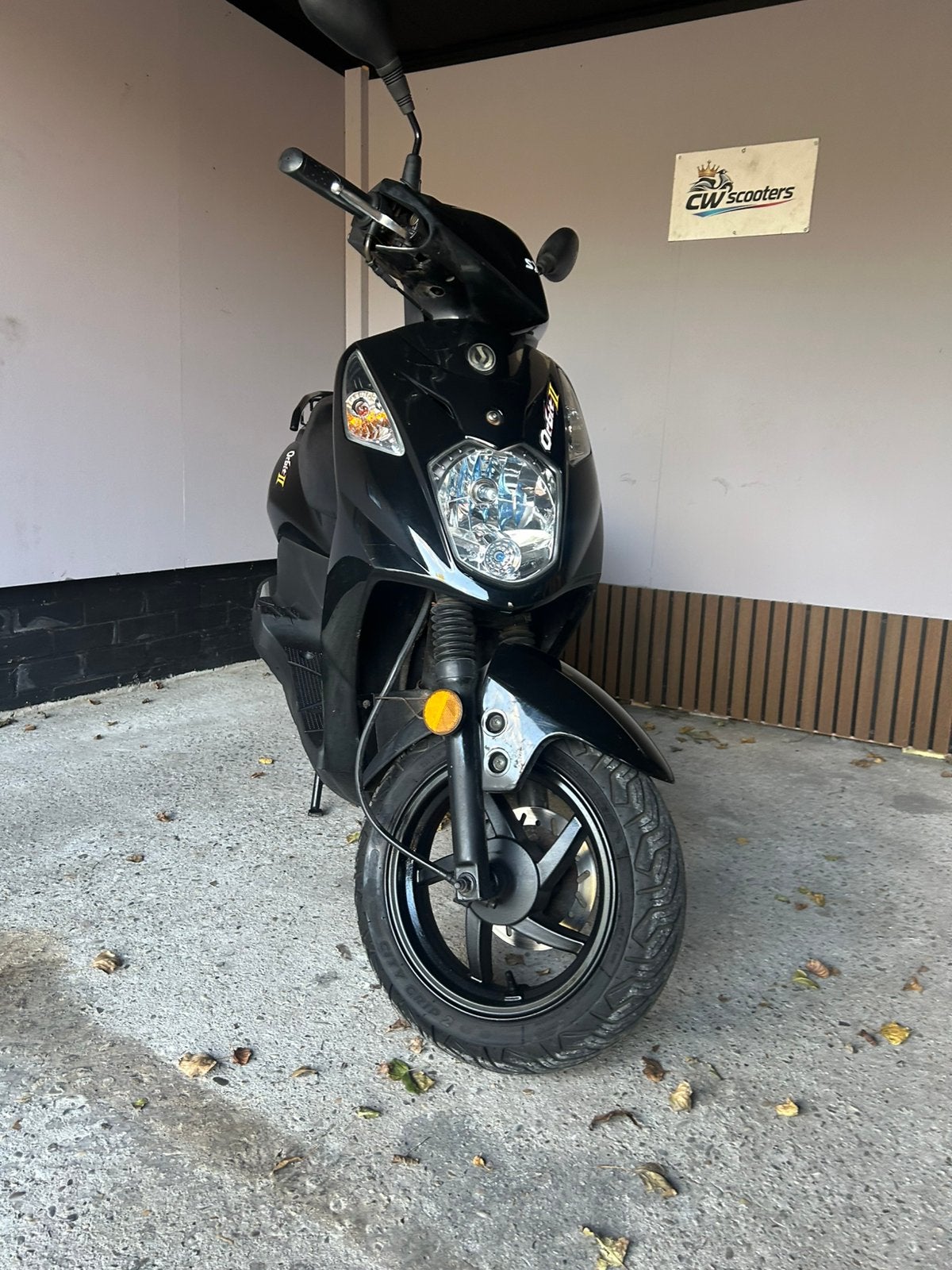 Sym orbit, Ophalen, Maximaal 45 km/u, Zo goed als nieuw, Benzine