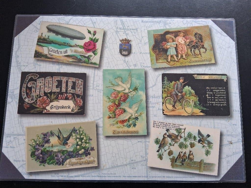 Groeten uit....placemat regio Grijpskerk, Ophalen of Verzenden, Zo goed als nieuw