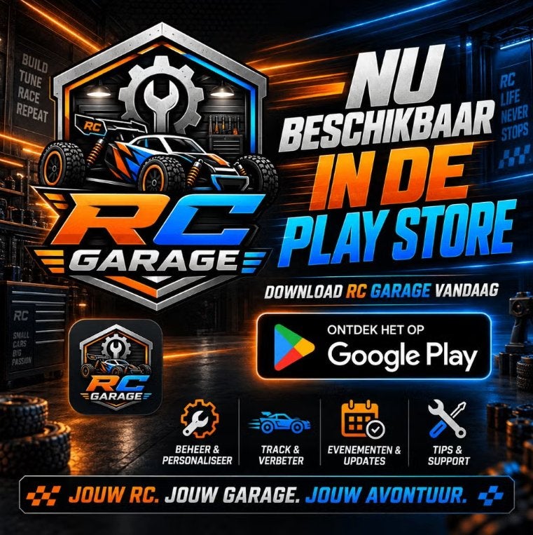 RC Garage App - Beheer je RC-collectie en upgrades, Ophalen, Nieuw, Overige typen, Onderdeel