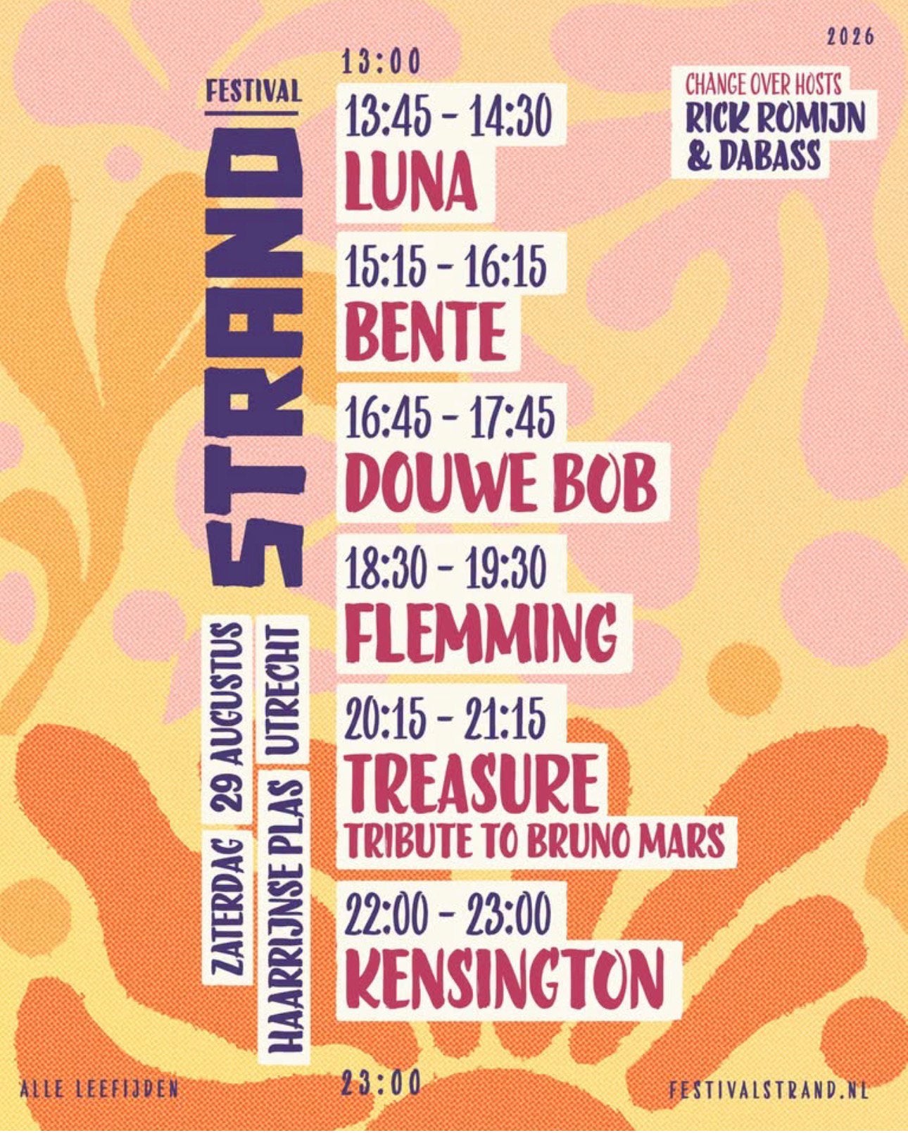 Tickets Festival Strand; zaterdag, Twee personen