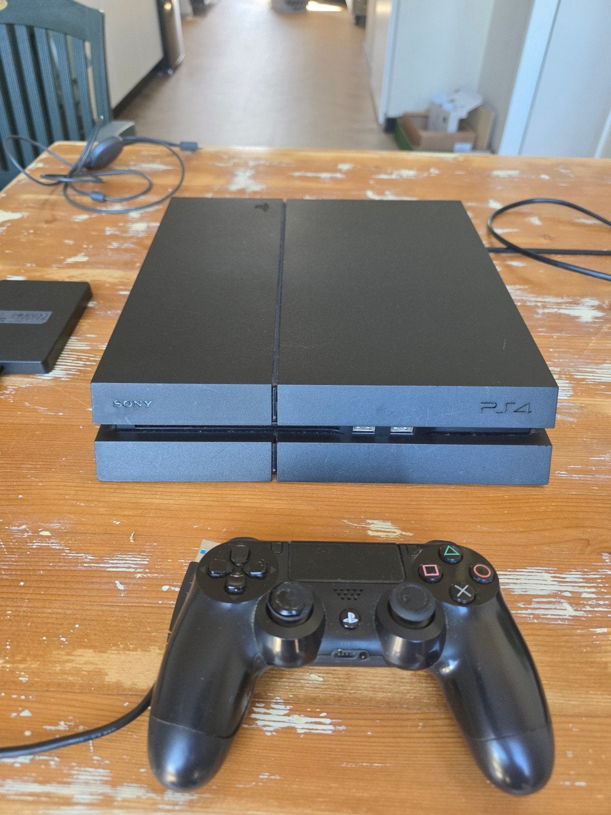 PS4 met controller en 2TB extra geheugen, Gebruikt, Ophalen of Verzenden, 1 TB, Met 1 controller