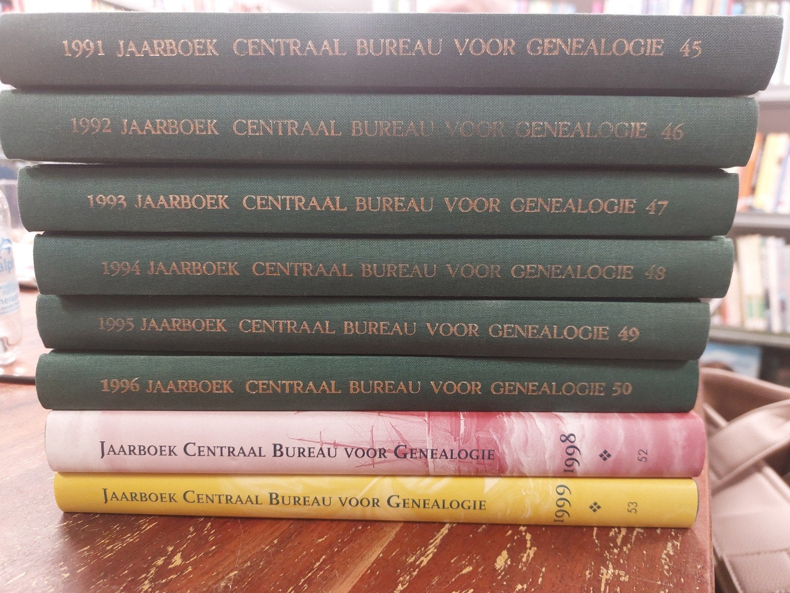 20 Jaarboeken Centraal bureau voor genealogie, Ophalen, Nieuw