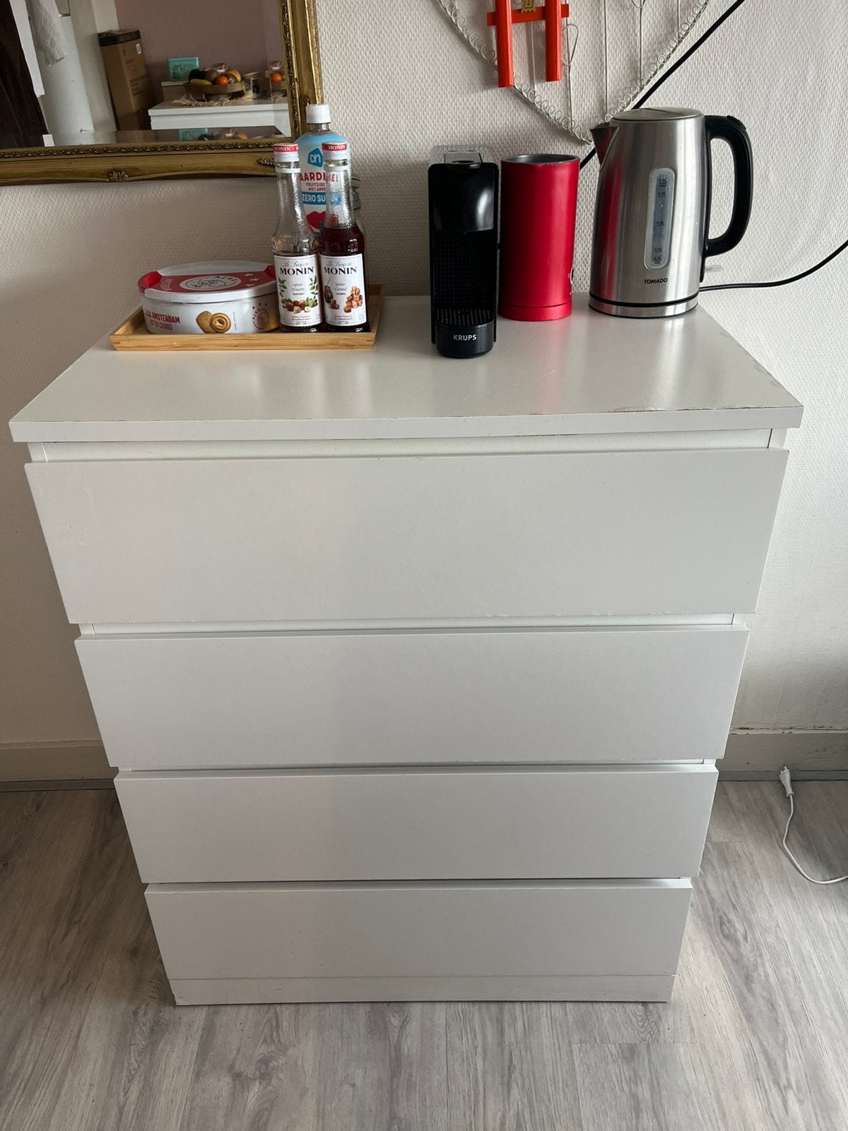 Malm ladekast ikea, Ophalen, Gebruikt, 50 tot 100 cm, 3 of 4 laden