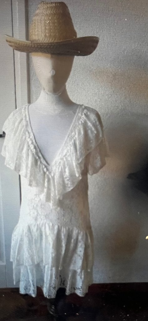 Verkleedkleren: Western jurk, Cowgirl met hoed maat M nieuw, Kleding | Dames, Maat 38/40 (M), Ophalen of Verzenden, Kleding, Overige thema's