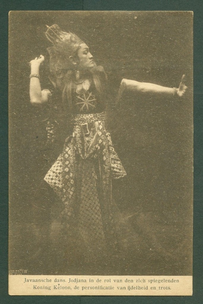 AK Nederlands Indie Javaansche dans Jodjana 1923, Ophalen of Verzenden, Voor 1920, Gelopen, Gelderland