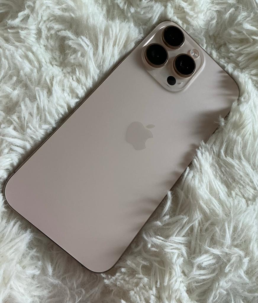 iPhone 16 Pro Max Goud 512 GB - Zo goed als nieuw, Telecommunicatie, Mobiele telefoons | Apple iPhone, 92 %, 512 GB, IPhone 16 Pro Max