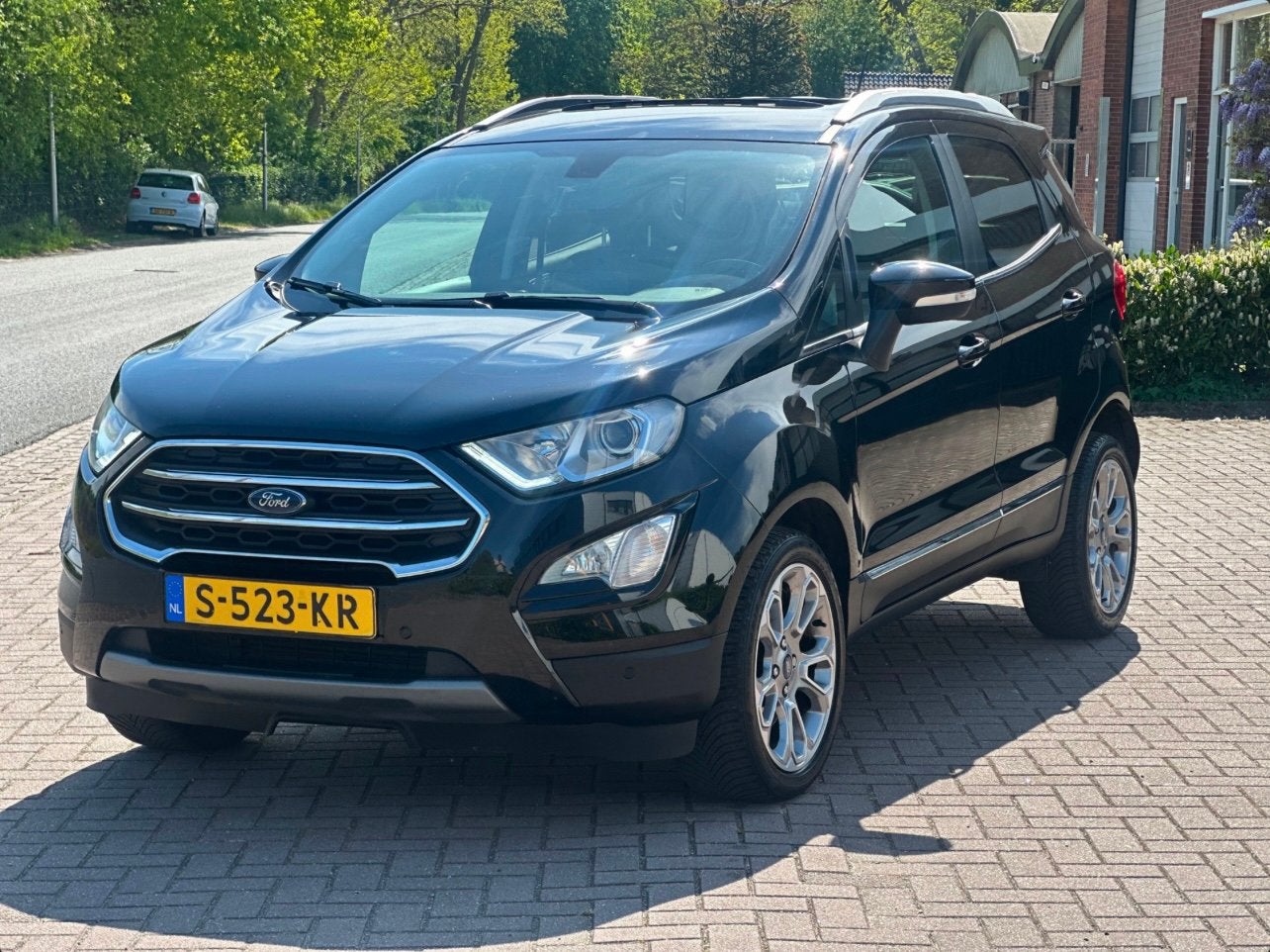 Ford Ecosport 1.0 Ecoboost 2018 | AUT | Pano | B&O | Camera, 125 pk, Zwart, Ecosport, Lichtsensor