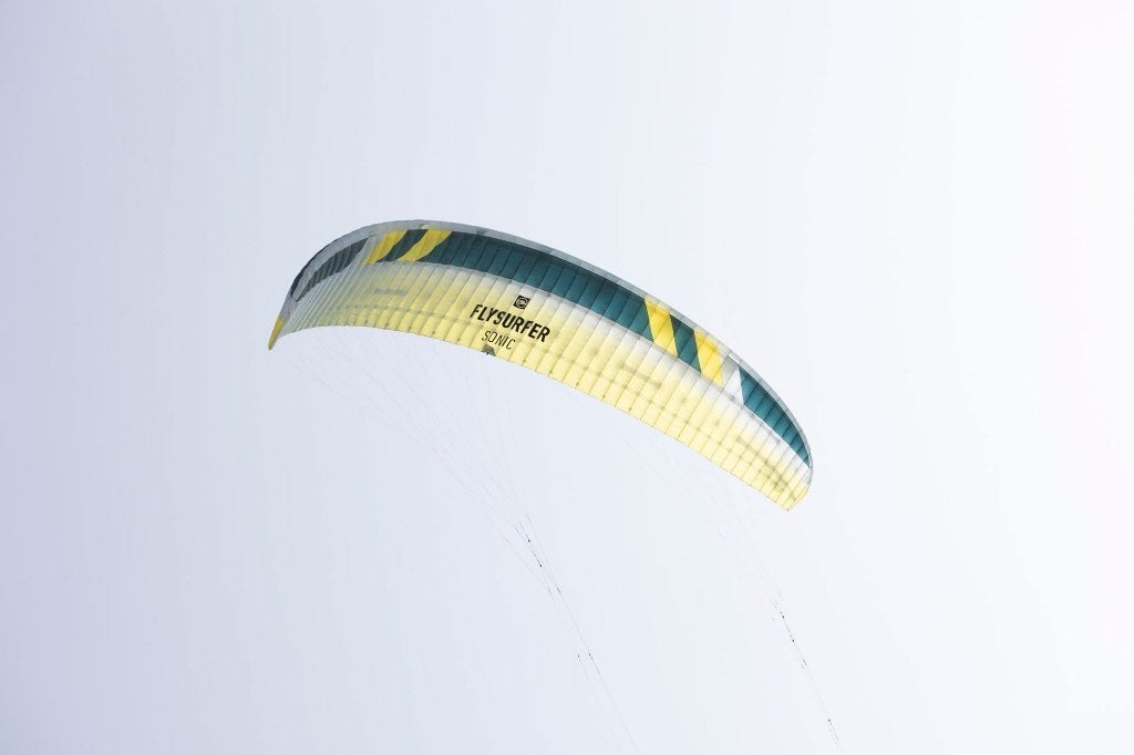 Flysurfer Sonic4 15m + XX-Infinity Bar L, Ophalen, Gebruikt, 15 m², Geen board