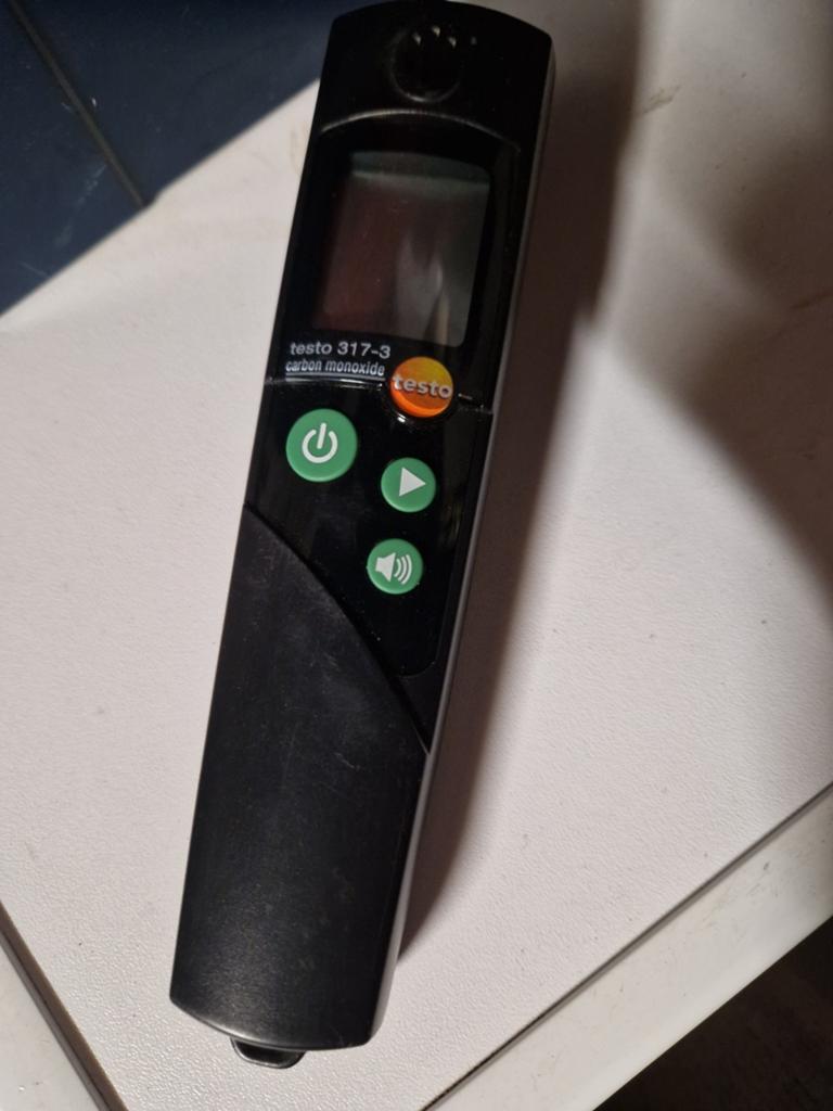 Testo koolmonoxidemeter 317-3, Doe-het-zelf en Verbouw, Meetapparatuur, Ophalen of Verzenden